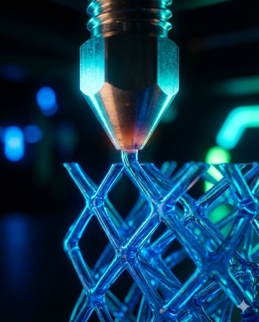 Futuristic 3D Printer